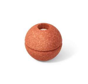 MODU - Foam Ball piłka piankowa, burnt orange / dusty green