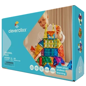 Cleverclixx - Klocki magnetyczne Original Intense Pack - 60 el.