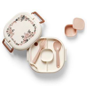 ELODIE DETAILS - duży lunchbox, Blue Garden