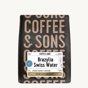 Kawa Ziarnista Bezkofeinowa Brazylia Swiss Water 250 G