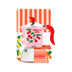 Bialetti Fruit Vibes Fiammetta Induction (4TZ) - kawiarka na indukcję (200 ml) różowa