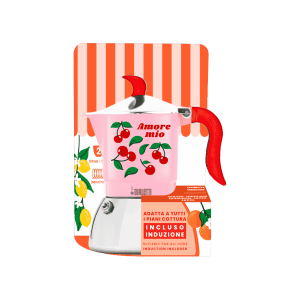 Bialetti Fruit Vibes Fiammetta Induction (2TZ) - kawiarka na indukcję (100 ml) różowa