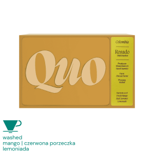 Quo Kolumbia Rosado Pink Bourbon filter 200 g
