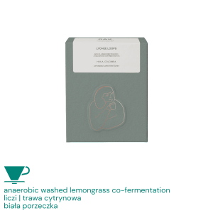 DAK Kolumbia Lychee Loops filter 125 g