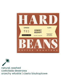 Hard Beans Blend Konkret Biszkop 250 g