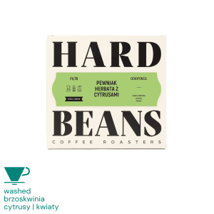 Hard Beans Etiopia Pewniak herbata z cytrusami filter 250 g