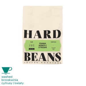 Hard Beans Etiopia Pewniak herbata z cytrusami filter 1 kg