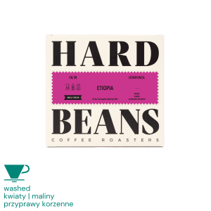 Hard Beans Etiopia Odkrywca Girma Sentayehu filter 250 g
