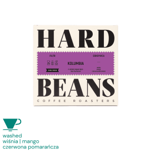 Hard Beans Kolumbia Odkrywca El Recreo Papayo Rojo Taza Platino #2 filter 250 g