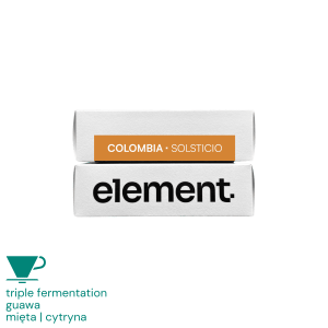 element. Kolumbia Solaticio filter 100 g