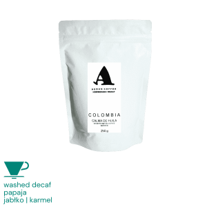 Audun Kolumbia Calma De Huila filter 250 g bezkofeinowa