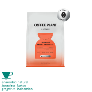 Coffee Plant Indonezja Flores Anaerobic filter 250 g