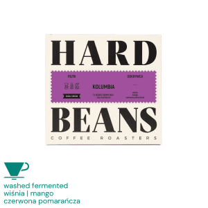 Hard Beans Kolumbia Odkrywca Finca El Recreo Papayo Rojo Taza Platino #2 filter 250 g