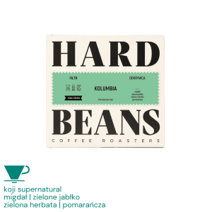 Hard Beans Kolumbia Pink Borbon Koji filter 200 g