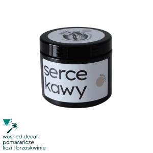 Serce Kawy Kolumbia Błogość decaf omniroast 250 g