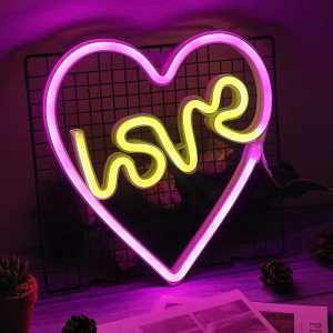 Neon LED Serce LOVE – romantyczna dekoracja z efektem WOW