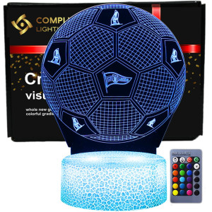Lampka 3D nocna led usb KS Lechia Piłka Nożna
