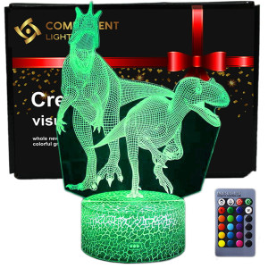 Lampka 3D nocna led usb na prezent T-Rex Dinozaur