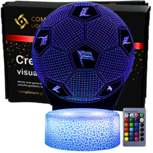 Lampka 3D nocna na prezent led usb Klub Herb KS Cracovia