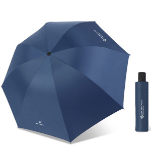 Automatyczny składany parasol parasolka granatowa