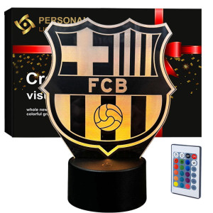 Lampka nocna Personal 3D Lamp LED USB pilot FC Barcelona