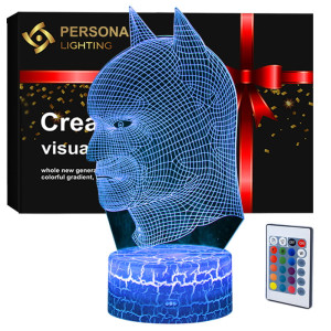 Lampka nocna Personal 3D Lamp LED USB pilot Batman