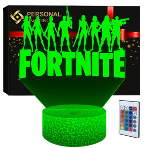 Lampka 3D nocna led usb na prezent FORTNITE prezent