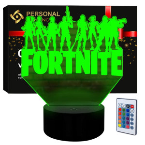 Lampka nocna Personal 3D Lamp LED USB pilot FORTNITE gra