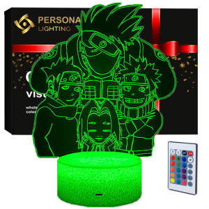Lampka 3D nocna led usb NARUTO Kakashi ANIME Groups