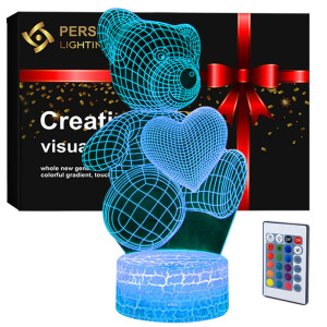Lampka nocna Personal 3D Lamp LED USB pilot Teddy