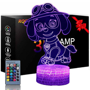 Lampka nocna Personal 3D Lamp LED USB pilot PAW Patrol Psi