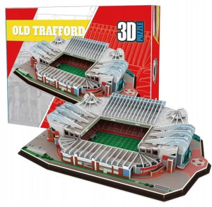 Stadion piłkarski – OLD TRAFFORD – FC Manchester United – Puzzle 3D 138 elementów