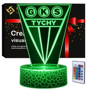 Lampka 3D nocna LED USB Liga Polska GKS Tychy