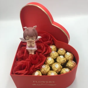 Prezent dla dziewczyny - flower box jesteś moim aniołem