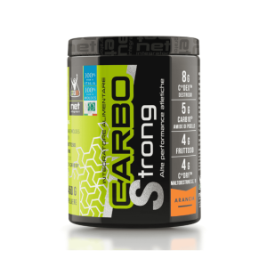Net Integratori Carbo Strong 450 gr Arancia