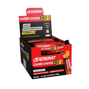 Enervit Carbo CHEWS C2:1 PRO 30 Minipack da 34 gr Arancia