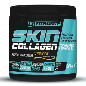 Eurosup Skin Collagen Peptidi di Collagene 204 g Limone