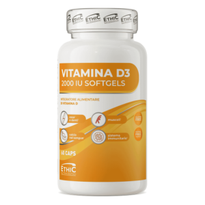 EthicSport Vitamina D3 2000 IU Softgel 60 cps