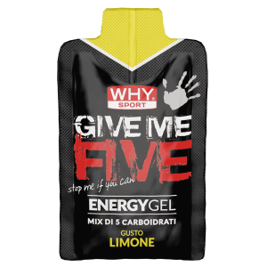 WHY SPORT Give Me Five 1X50 ml Gel Energizzante Limone