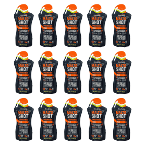 EthicSport MALTOSHOT Endurance Senza Caffeina Box da 15 pz Mojito-Mint