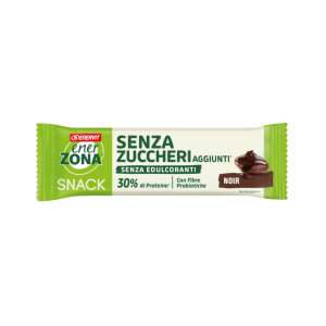 Enerzona EZ Snack Dieta 40 30 30 1 barretta Fondente Noir Senza Zuccheri