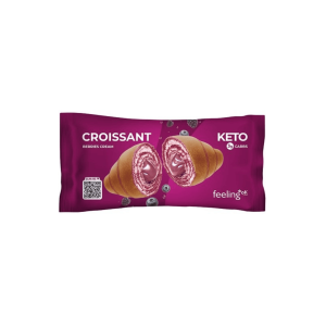 Feeling OK Cornetto Crossaint KETO 1X50 g Frutti di bosco