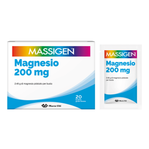 Marco Viti Massigen Magnesio Pidolato 200 mg 20 bustine
