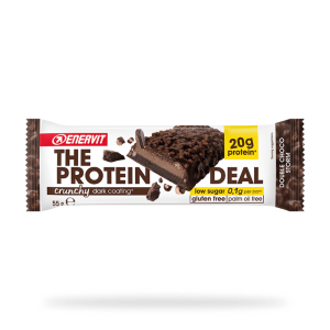 Enervit The Protein Deal Barretta Proteica 1 X 55 gr Crunchy Double Choco