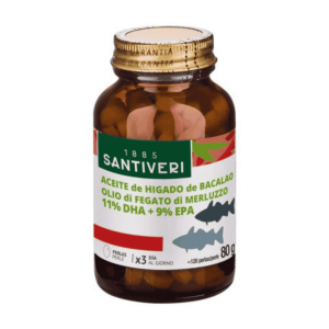 Santiveri 1885 Santiveri Olio di fegato di Merluzzo 120 perle