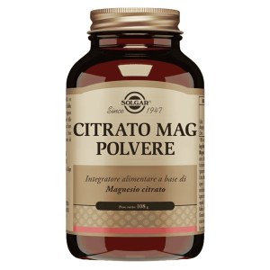 Solgar Citrato Mag Polvere 108 gr