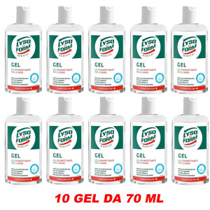 Lysoform Gel Igenizzante Mani Medical Gel 10 X 70 ml