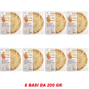 RIMA Base Pizza Light Ri.Ma Benessere 8 x 200 gr