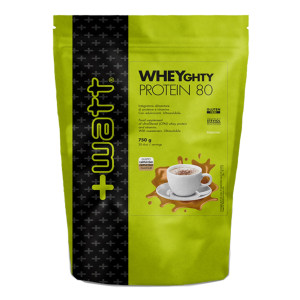 +Watt Wheyghty 80 750 gr vari Gusti Proteine Concentrate Cappuccino