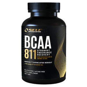 Self Omninutritions Self Bcaa 8:1:1 Aminoacidi con vitamina B1 e B6 200 cpr